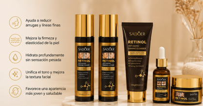 Kit skincare nocturno SADOER retinol