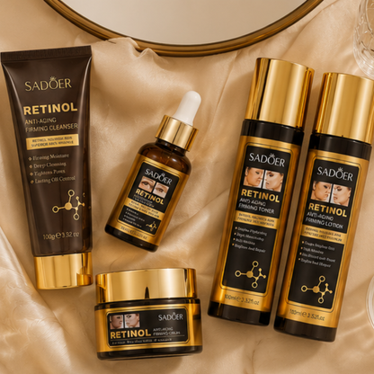 Kit skincare nocturno SADOER retinol