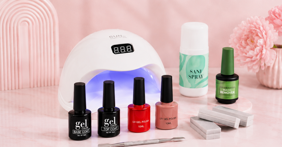 kit uñas gel en casa